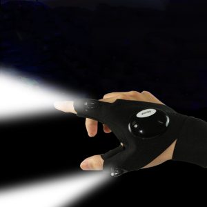 Waterproof LED Light Work Gloves